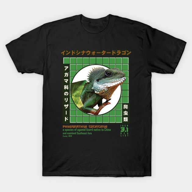 Reptile lover vintage japanese style T-Shirt by Tee3D